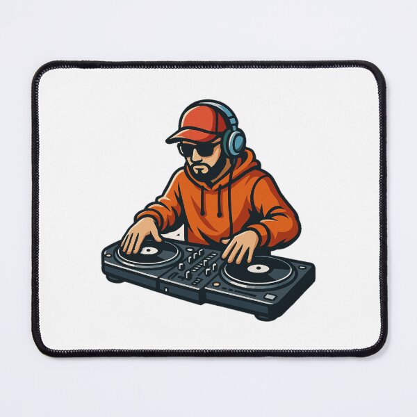 Item preview, DJ, DJ t-shirt, retro, music, vintage designed and sold by strongSpiritEd.