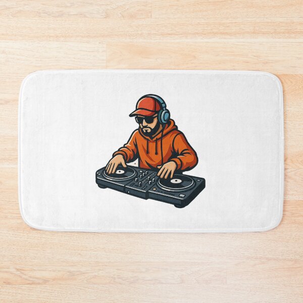 Item preview, DJ, DJ t-shirt, retro, music, vintage designed and sold by strongSpiritEd.