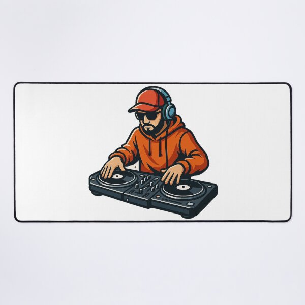 Item preview, DJ, DJ t-shirt, retro, music, vintage designed and sold by strongSpiritEd.