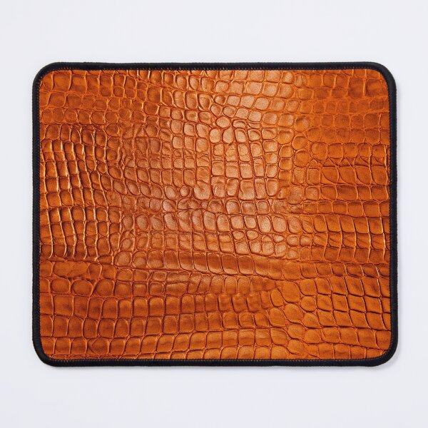 Item preview, Burnt Orange Glossy Crocodile Scale Leather Photo Texture designed and sold by DigitaICraft.