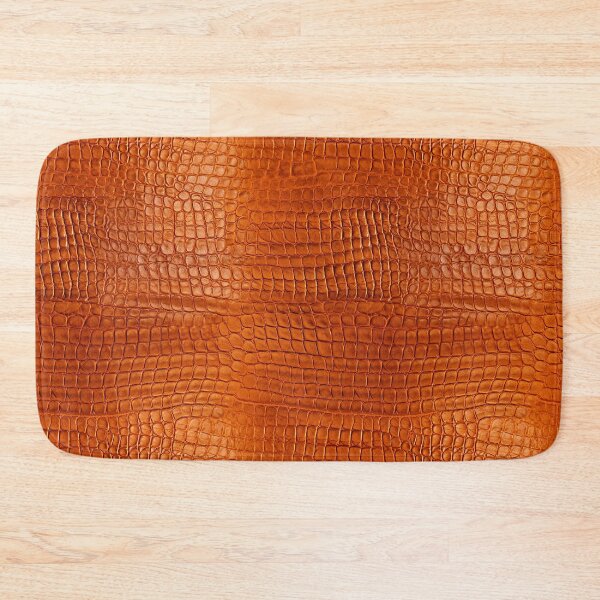 Item preview, Burnt Orange Glossy Crocodile Scale Leather Photo Texture designed and sold by DigitaICraft.