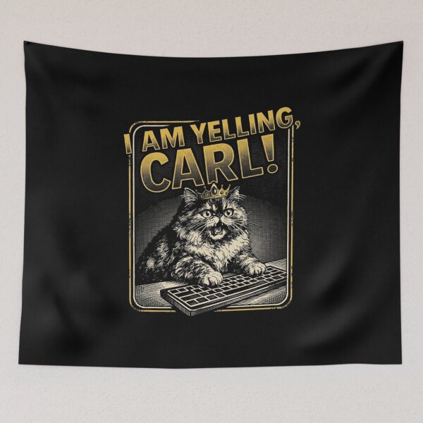Item preview, I am yelling carl - Dungeon Crawler Carl designed and sold by AnitaVibes.