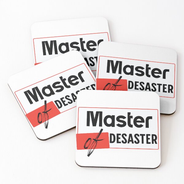 Item preview, Master of Disaster - Funny Saying Chaos & Humor designed and sold by HoshisWorld2018.
