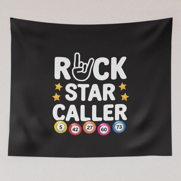 Item preview, Funny Bingo Caller Rockstar Bingo Game Night Host Humor Gift designed and sold by kiralynstration.