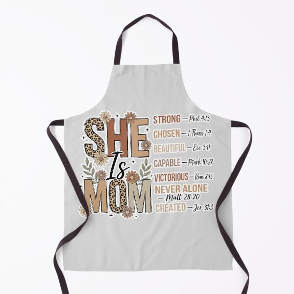 Item preview, Christian Mom Affirmation Design Strong Chosen Beautiful Capable Bible Verse Faith Mother Gift designed and sold by Ladys-Gents.