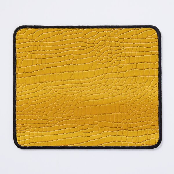 Item preview, Flat Croc Scale Mustard Yellow Leather Photo Texture designed and sold by DigitaICraft.