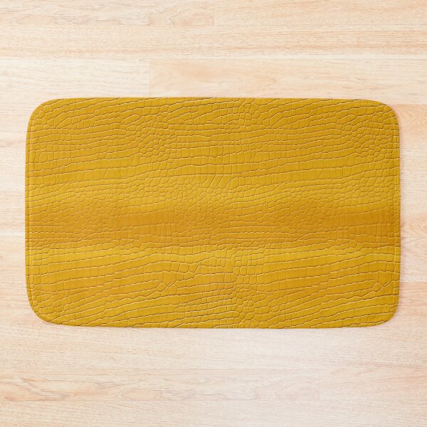 Item preview, Flat Croc Scale Mustard Yellow Leather Photo Texture designed and sold by DigitaICraft.