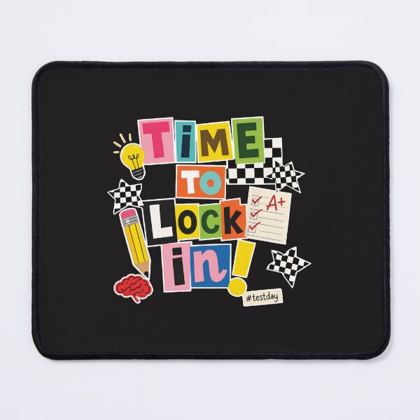 Item preview, Time to Lock In Don’t Stress Test Day Teacher Motivation Classroom Exam designed and sold by kiralynstration.