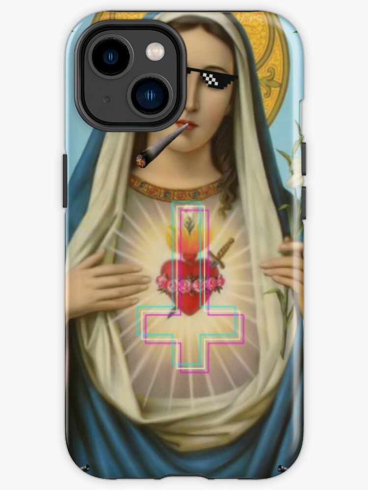 Funny ThugLife Virgin Mary art