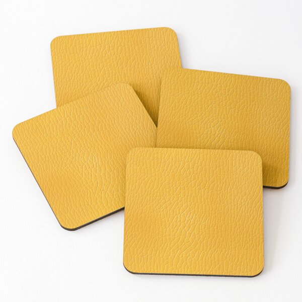 Item preview, Fine Elongated Grain Yellow Leather Photo Texture designed and sold by DigitaICraft.