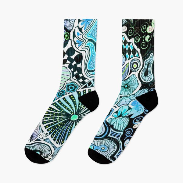 Item preview, Algorithm of a Favourite Colour - Turquoise designed and sold by Wild Thistle Art.