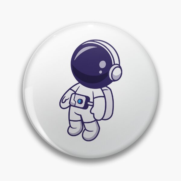Item preview, Simple Minimalist Astronaut Spaceman designed and sold by febesl.