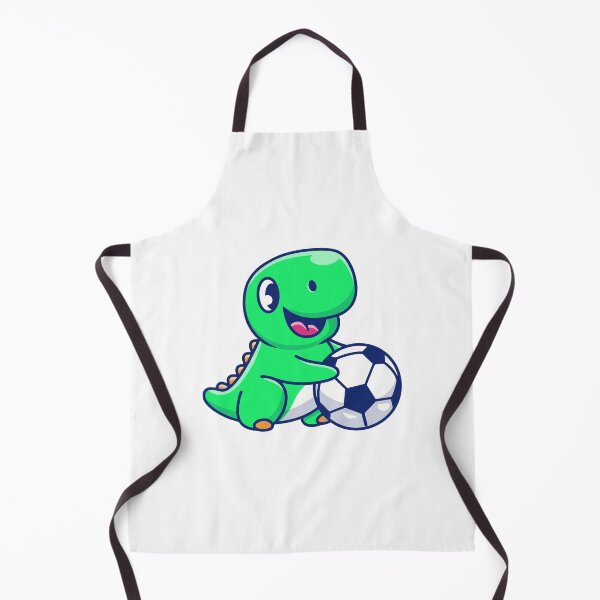 Item preview, Cute Dinosaur Playing Soccer Football designed and sold by febesl.