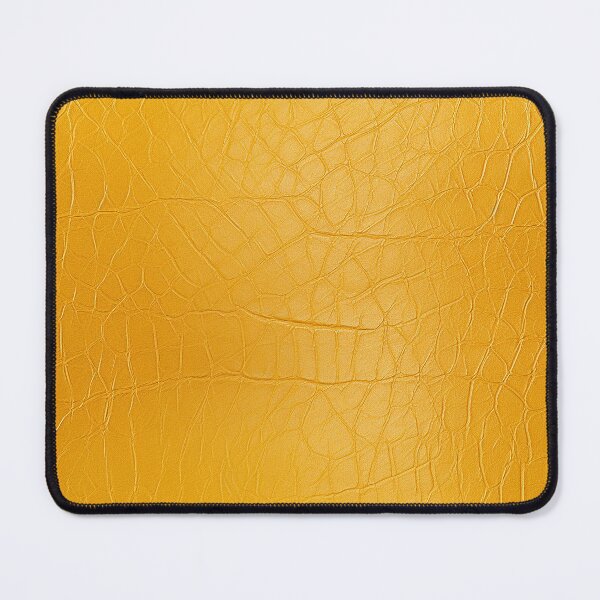Item preview, Glossy Crinkled Grain Golden Yellow Leather Photo Texture designed and sold by DigitaICraft.