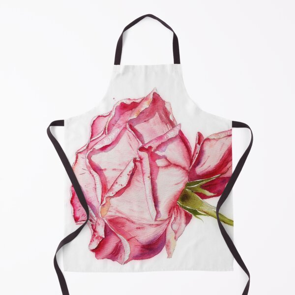 Artikelvorschau, Zartrosa Rosen-Aquarell – Romantische Blumenkunst entworfen und verkauft von Seaflow.