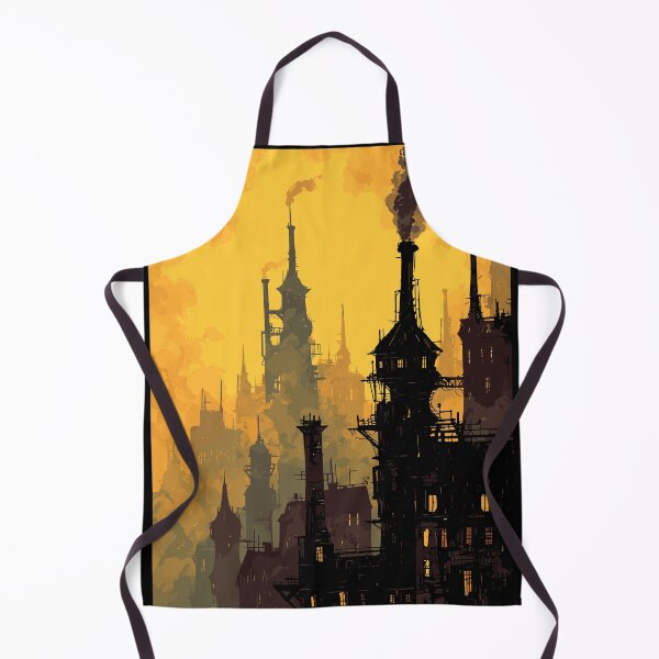 Item preview, Smokestack Skyline Silhouette - Steampunk Cityscape designed and sold by bapupa.