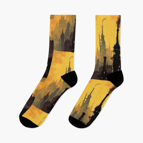 Item preview, Smokestack Skyline Silhouette - Steampunk Cityscape designed and sold by bapupa.