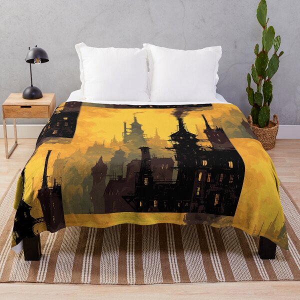 Item preview, Smokestack Skyline Silhouette - Steampunk Cityscape designed and sold by bapupa.