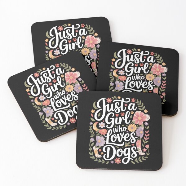Item preview, Just a Girl Who Loves Dogs designed and sold by jkrphoto.