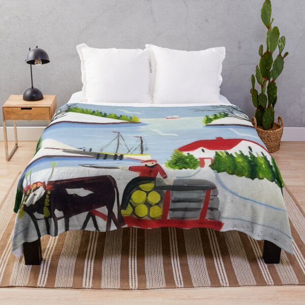 Item preview, Maud Lewis (43) - Maud Lewis - Folk Art Paintings - Nova Scotia Artist - Canadian Folk Art - Maud Lewis Gallery - Maud Lewis Prints  designed and sold by GabyDAlessandro.