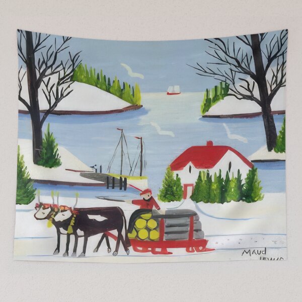 Item preview, Maud Lewis (43) - Maud Lewis - Folk Art Paintings - Nova Scotia Artist - Canadian Folk Art - Maud Lewis Gallery - Maud Lewis Prints  designed and sold by GabyDAlessandro.