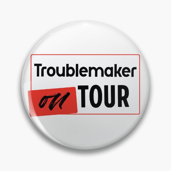 Item preview, Troublemaker on Tour - Funny chaos design designed and sold by HoshisWorld2018.