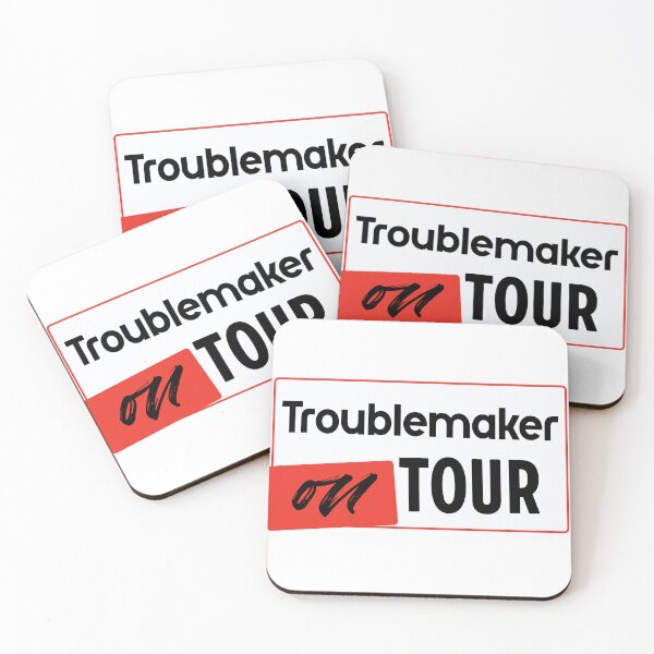 Item preview, Troublemaker on Tour - Funny chaos design designed and sold by HoshisWorld2018.