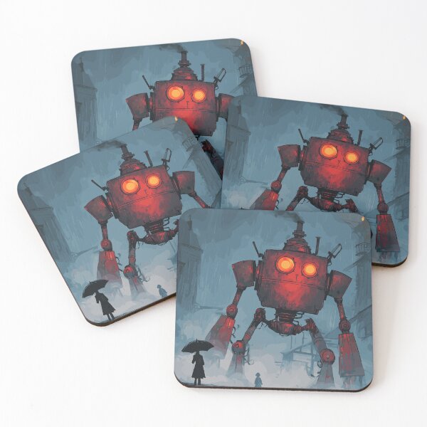 Item preview, Rainy Railway Automaton - Steampunk Robot designed and sold by bapupa.