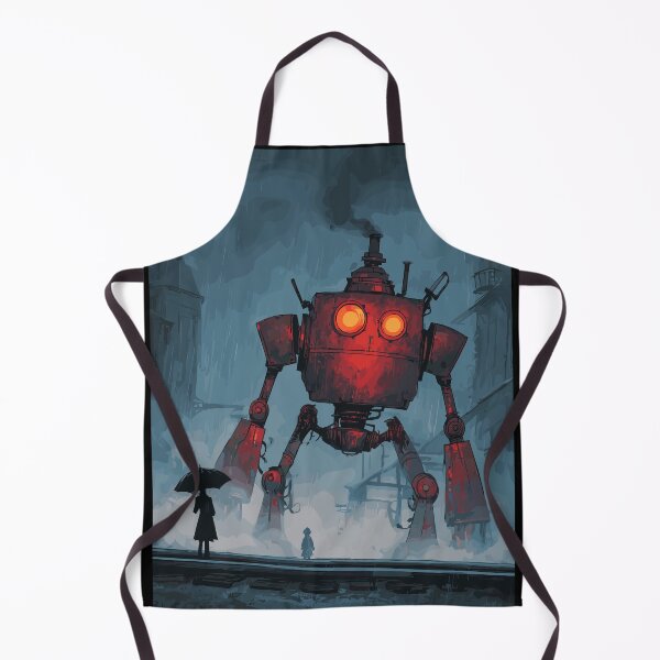 Item preview, Rainy Railway Automaton - Steampunk Robot designed and sold by bapupa.