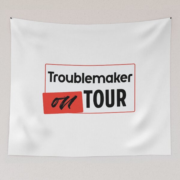 Item preview, Troublemaker on Tour - Funny chaos design designed and sold by HoshisWorld2018.
