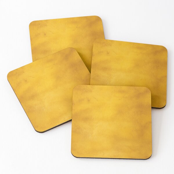 Item preview, Smooth Suede Golden Amber Yellow Leather Photo Texture designed and sold by DigitaICraft.