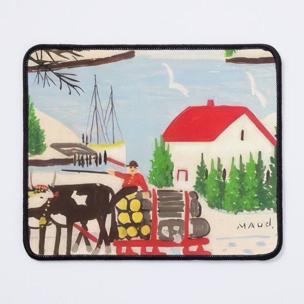 Item preview, Maud Lewis (47) - Maud Lewis - Folk Art Paintings - Nova Scotia Artist - Canadian Folk Art - Maud Lewis Gallery - Maud Lewis Prints designed and sold by GabyDAlessandro.