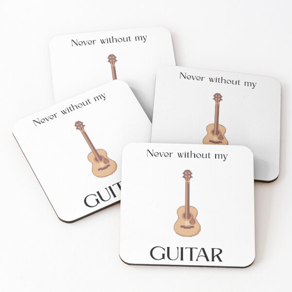 Item preview, Pixel Art Acoustic Guitar Print | Retro Music Wall Art designed and sold by MoodsOfMine.