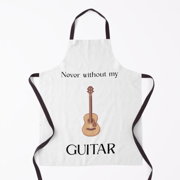 Item preview, Pixel Art Acoustic Guitar Print | Retro Music Wall Art designed and sold by MoodsOfMine.