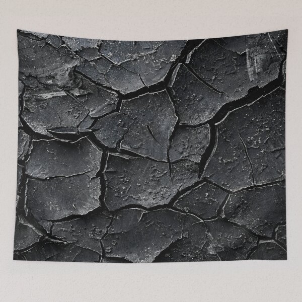 Item preview, Black Cracked Wall Texture Distressed Grunge Abstract Background designed and sold by Kaleidoscope Print.