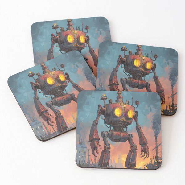 Item preview, Harbor Steam Engine Golem - Steampunk Robot designed and sold by bapupa.