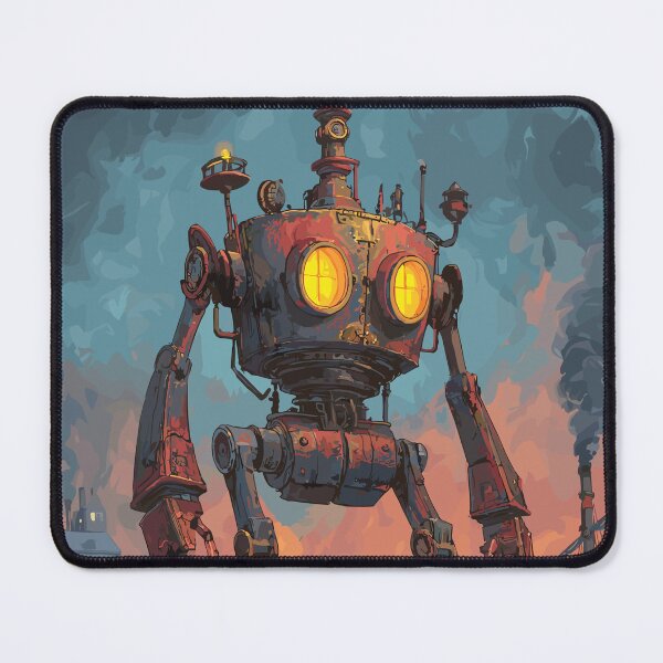 Item preview, Harbor Steam Engine Golem - Steampunk Robot designed and sold by bapupa.