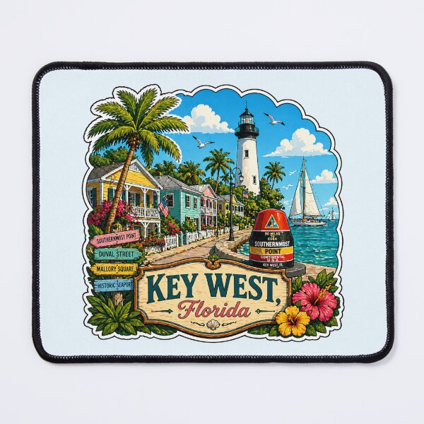 Item preview, Key West, Florida designed and sold by Myra365Art.