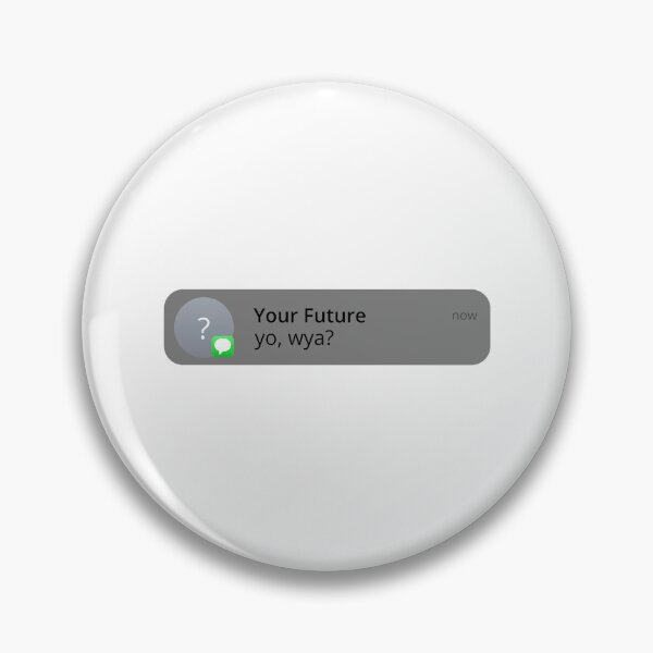 Item preview, Simple Future Text Message designed and sold by PrettiPrintts.