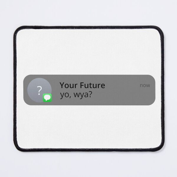 Item preview, Simple Future Text Message designed and sold by PrettiPrintts.