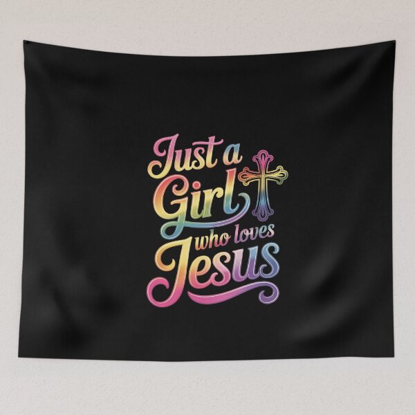 Item preview,  just a girl who loves Jesus designed and sold by jkrphoto.