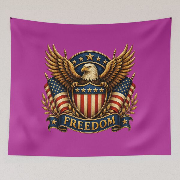 Item preview, 250 Anniversary of the USA - Freedom Eagle - Patriotic American Emblem Design designed and sold by Collins Design.
