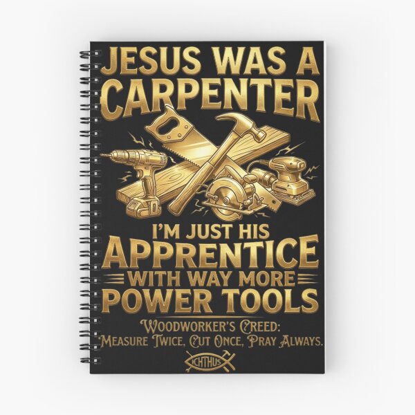 Item preview, Faithful Carpenter Apprentice Power Tools Woodworker designed and sold by ronchoi123.