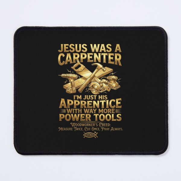 Item preview, Faithful Carpenter Apprentice Power Tools Woodworker designed and sold by ronchoi123.
