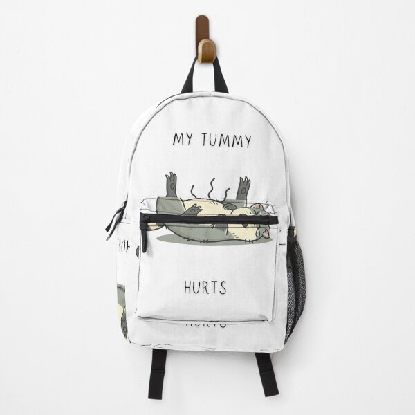 Item preview, My Tummy Hurts Funny Raccoon T-Shirt Chaotic Little Creatures designed and sold by Panom Suavichien.