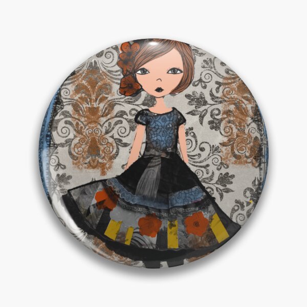 Item preview, The Azure Stripe Portrait designed and sold by artbydonyale.