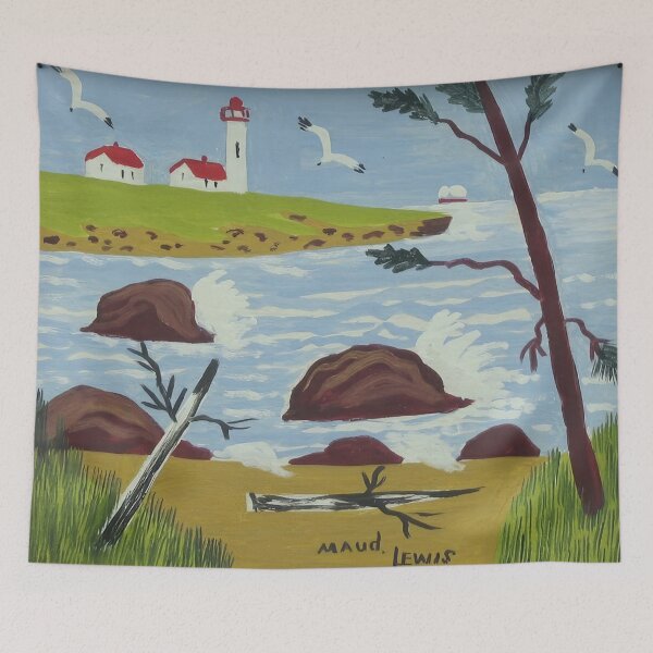 Item preview, Maud Lewis (60) - Maud Lewis - Folk Art Paintings - Nova Scotia Artist - Canadian Folk Art - Maud Lewis Gallery - Maud Lewis Prints  designed and sold by GabyDAlessandro.