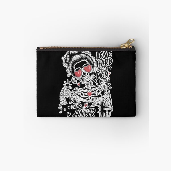 Item preview, Goth Mom Mode Funny Skeleton Love Hard But Mom Mode Even Harder Dark Humor Design designed and sold by Ladys-Gents.