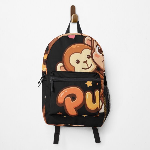 Item preview, Cute Monkey Hugging Plushie with "Punch" Bubble Text designed and sold by ronchoi123.