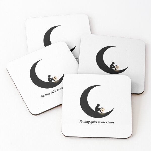 Item preview, Stargazer - Finding Quiet in the Chaos Minimalist Art designed and sold by KindByNature.